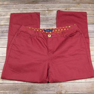 Avenue Jeans Red Wide Leg Size 18